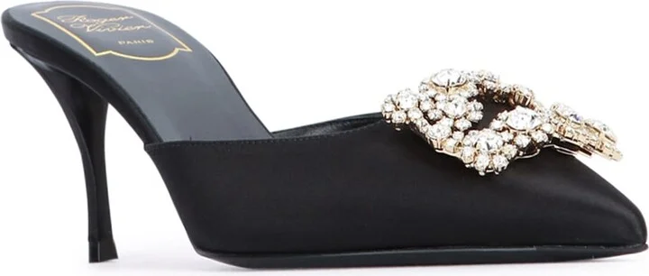 Flower Strass Mule 65 - Image 2