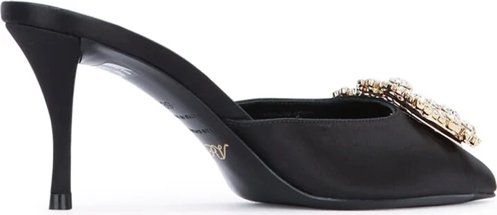 Flower Strass Mule 65 - Image 3
