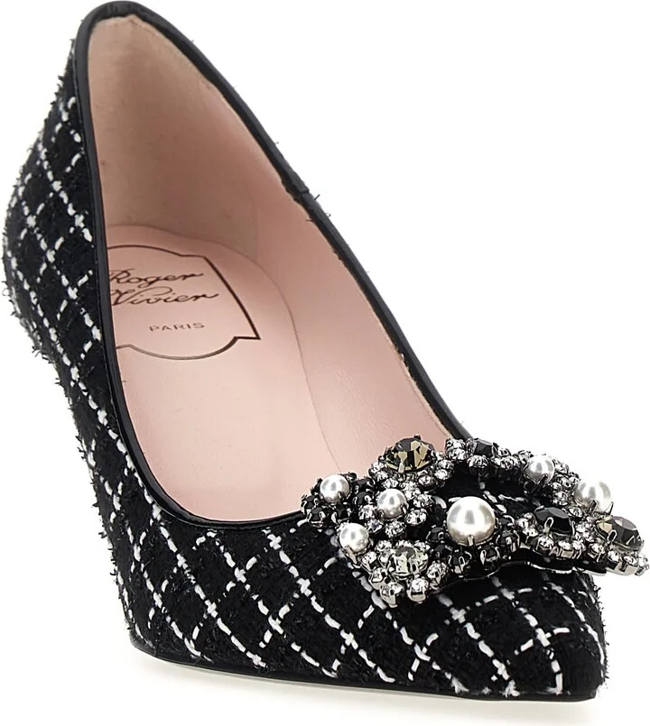 'flower Strass Pearl' Pumps - Image 2