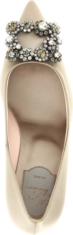 'flower Strass' Pumps - Image 4