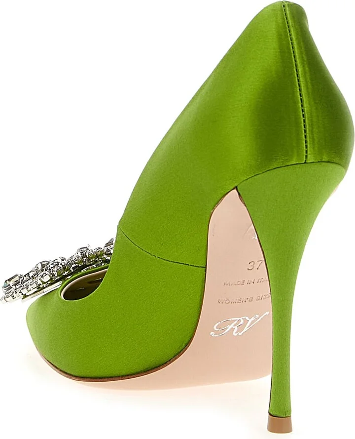 'flower Strass' Pumps - Image 3