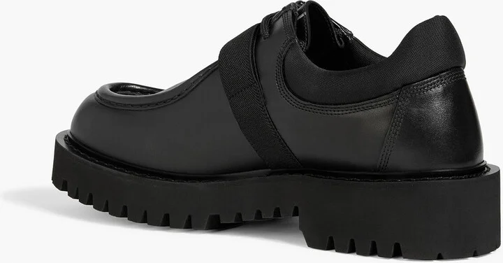 Flowersity VLTN printed leather derby shoes - Image 3