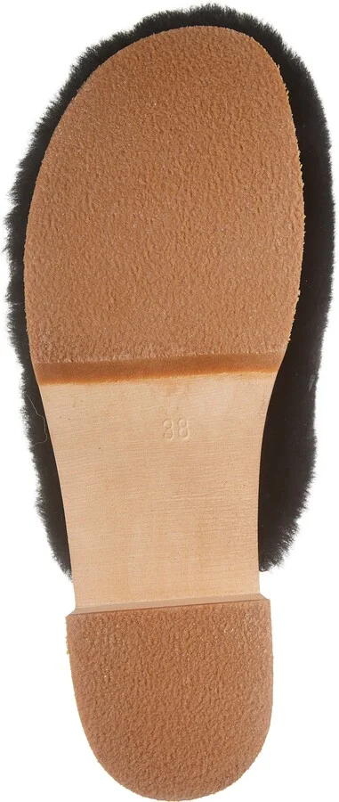 Fluff Genuine Shearling Clog - Image 6