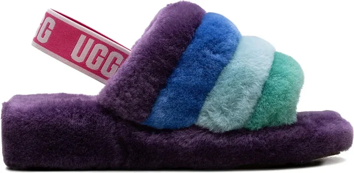 Fluff Yeah Slide "Purple" sandals