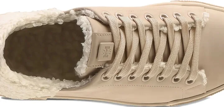 Fluffy lace-up sneakers - Image 4