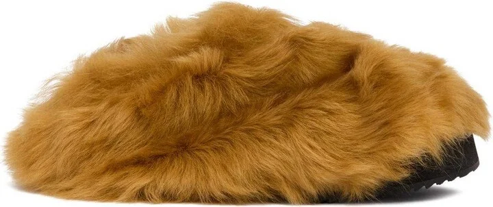 Fluffy Mini Robin Mules