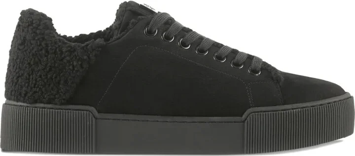 Fluffy sneakers