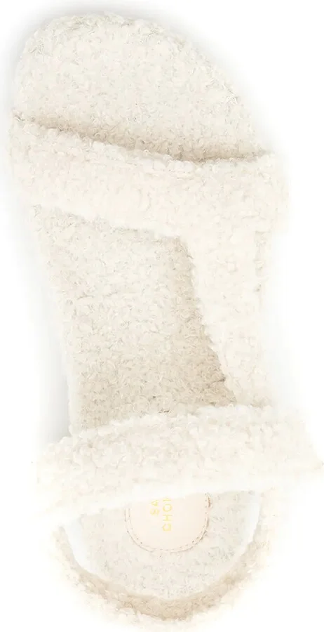 Fluffy Touch-Strap Sandals - Image 4