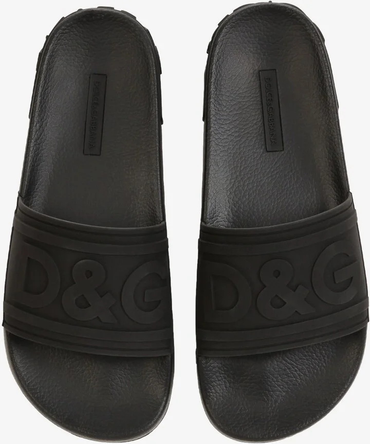 Fluo Logo Rubber Slides - Image 2