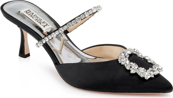 Flutter Pointed Toe Mule