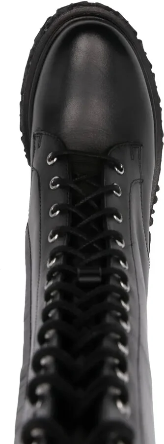 Fly-embossed wedge boots - Image 4