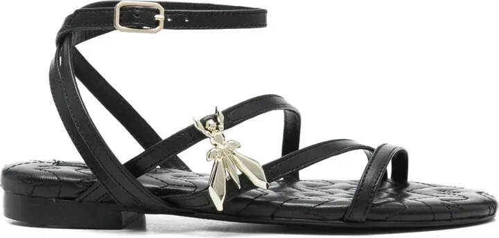 Fly-logo sandals