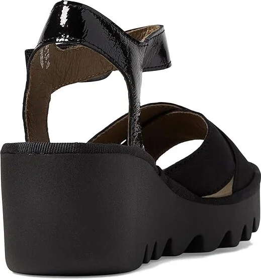 FLY LONDON BACE411FLY Women's Shoes Black Cupido/Luxor : EU 40 (US Women's 9-9.5) M, Leather - Image 4