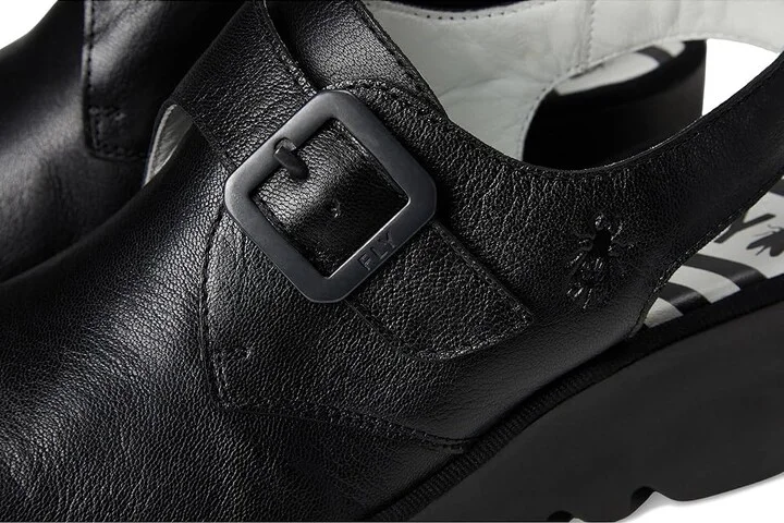 FLY LONDON BARY565FLY Women's Shoes Black : EU 40 (US Women's 9-9.5) M, Leather - Image 7