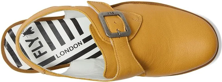 FLY LONDON BARY565FLY Women's Shoes Black : EU 40 (US Women's 9-9.5) M, Leather - Image 8