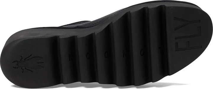 FLY LONDON BAWO543FLY High Heels Black : EU 38 (US Women's 7.5-8) M, Leather - Image 3