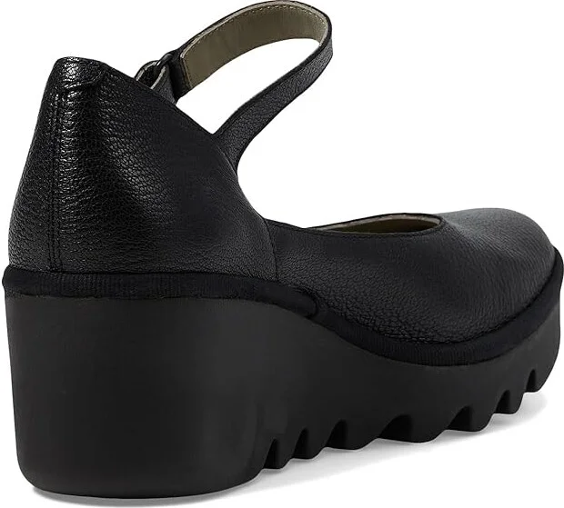 FLY LONDON BAWO543FLY High Heels Black : EU 38 (US Women's 7.5-8) M, Leather - Image 4