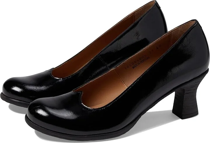 FLY LONDON BAZE086FLY Women's Shoes Black Nappalak : EU 37 (US Women's 6.5-7) M, Leather/Rubber