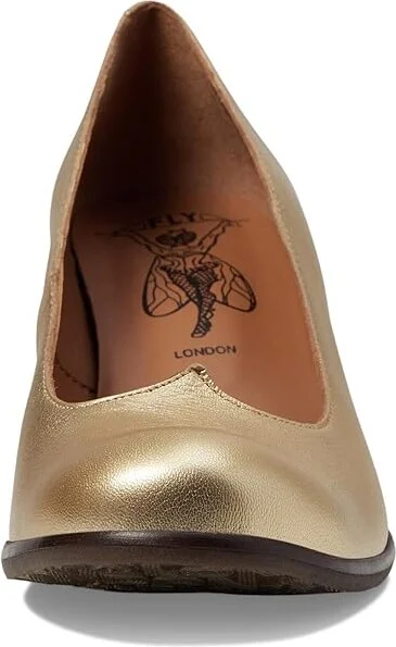 FLY LONDON BAZE086FLY Women's Shoes Gold Idra : EU 39 (US Women's 8-8.5) M, Leather/Rubber - Image 2