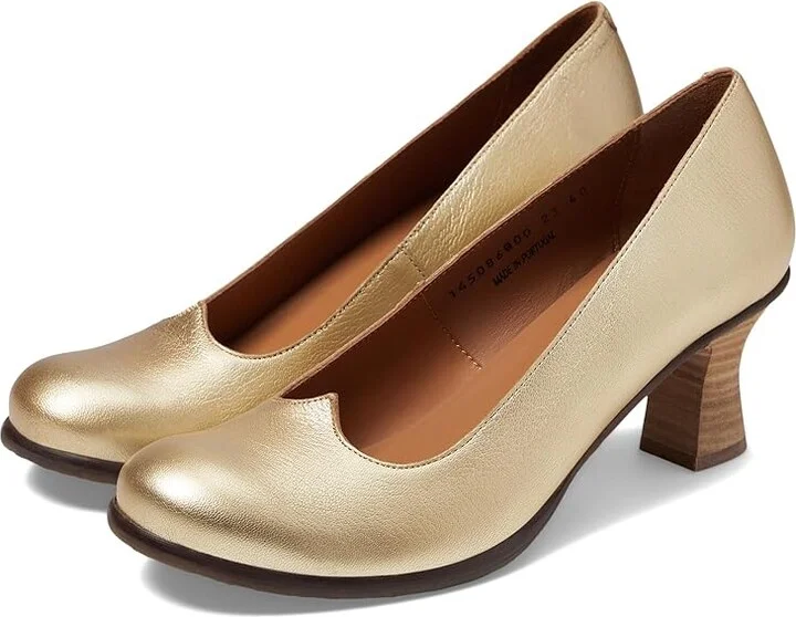 FLY LONDON BAZE086FLY Women's Shoes Gold Idra : EU 39 (US Women's 8-8.5) M, Leather/Rubber
