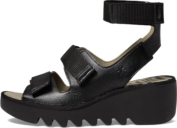 FLY LONDON BECH474FLY Women's Shoes Black Mousse : EU 36 (US Women's 5.5-6) M, Leather - Image 5