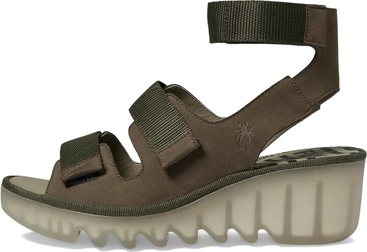 FLY LONDON BECH474FLY Women's Shoes Khaki Cupido : EU 38 (US Women's 7.5-8) M, Leather - Image 5