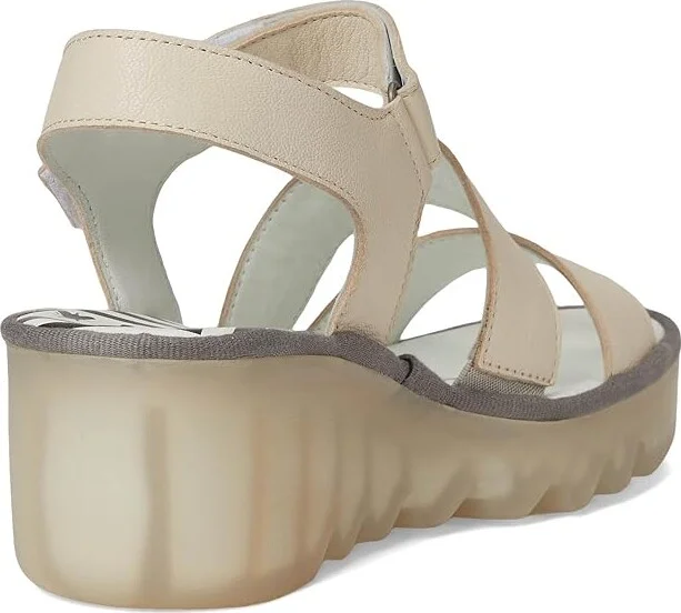 FLY LONDON BEXY575FLY Women's Sandals Offwhite/Mint/Blue : EU 36 (US Women's 5.5-6) M, Leather - Image 10