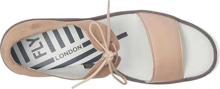 FLY LONDON BILU465FLY Women's Shoes Silver/Graphite : EU 40 (US Women's 9-9.5) M, Leather/Rubber - Image 8