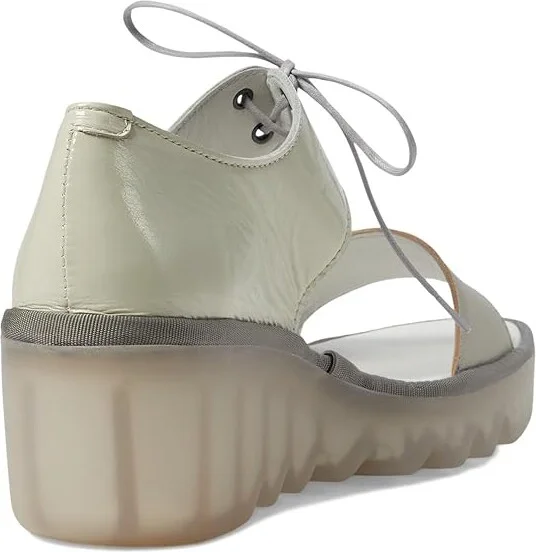 FLY LONDON BILU465FLY Women's Shoes Silver/Off-White Borgogna/Luxor : EU 36 (US Women's 5.5-6) M, Leather/Rubber - Image 4