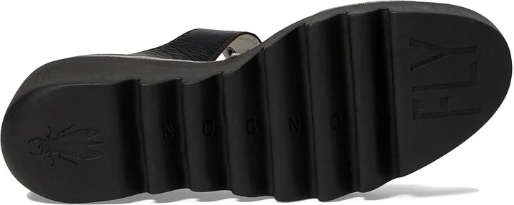 FLY LONDON BILU465FLY Women's Shoes White/Black Mousse : EU 36 (US Women's 5.5-6) M, Leather/Rubber - Image 3