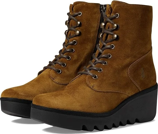 FLY LONDON BIRR534FLY Women's Boots Tobacco : EU 40 (US Women's 9-9.5) M, Leather