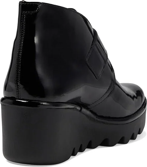 FLY LONDON BIRT397FLY Women's Shoes Black Atlantis : EU 38 (US Women's 7.5-8) M, Suede - Image 4