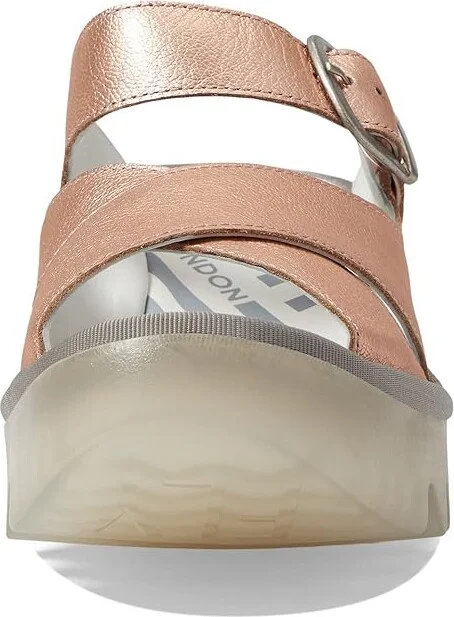 FLY LONDON BOCY409FLY Women's Shoes Blush Gold Idra : EU 39 (US Women's 8-8.5) M, Leather - Image 2