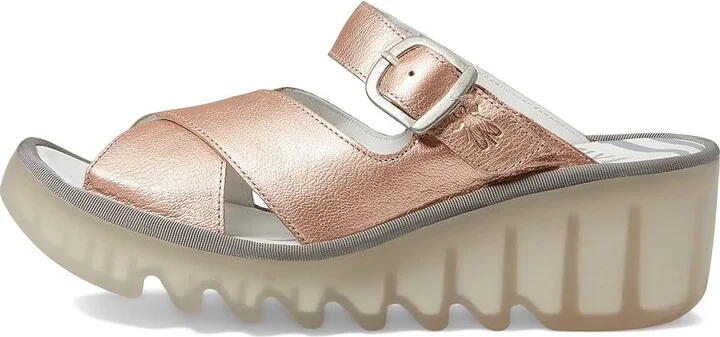 FLY LONDON BOCY409FLY Women's Shoes Blush Gold Idra : EU 39 (US Women's 8-8.5) M, Leather - Image 5