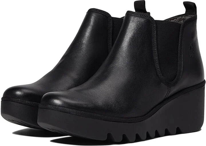 FLY LONDON BYNE349FLY Women's Shoes Black Arkensas : EU 38 (US Women's 7.5-8) M, Textile