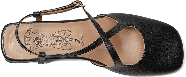 FLY LONDON CEFI270FLY Women's Flat Shoes Black : EU 41 (US Women's 10-10.5) M, Leather - Image 2