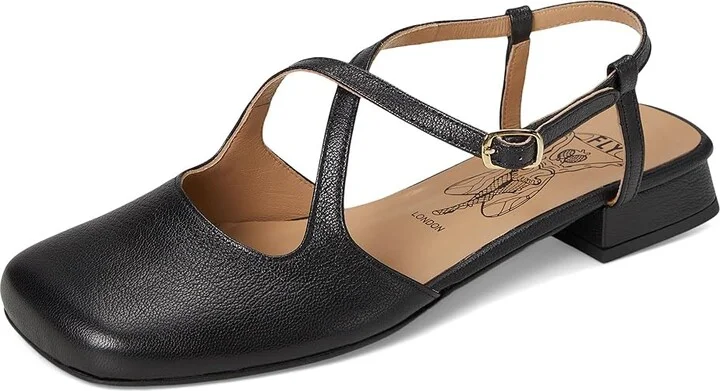 FLY LONDON CEFI270FLY Women's Flat Shoes Black : EU 41 (US Women's 10-10.5) M, Leather - Image 5