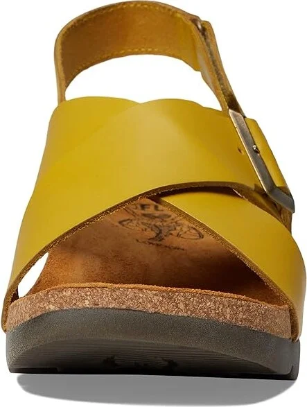 FLY LONDON CHLO852FLY Women's Shoes Mustard Bridle : EU 36 (US Women's 5.5-6) M, Leather - Image 2