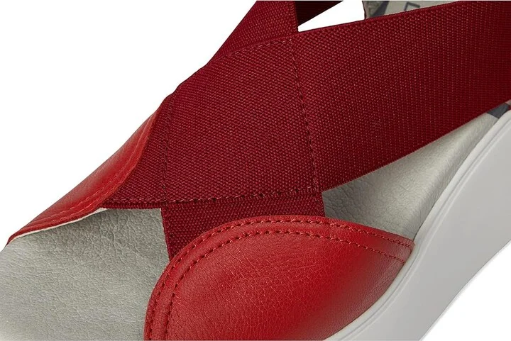 FLY LONDON DAIF216FLY Women's Sandals Devil Red : EU 39 (US Women's 8-8.5) M, Leather - Image 7