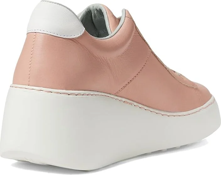 FLY LONDON DELF580FLY Women's Shoes Pink/White Velvet/Dublin : EU 39 (US Women's 8-8.5) M, Leather - Image 4