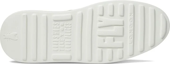 FLY LONDON DELF580FLY Women's Shoes White/Pink Velvet/Mirror : EU 41 (US Women's 10-10.5) M, Leather - Image 3
