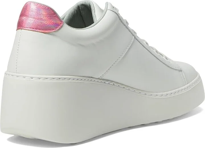 FLY LONDON DELF580FLY Women's Shoes White/Pink Velvet/Mirror : EU 41 (US Women's 10-10.5) M, Leather - Image 4
