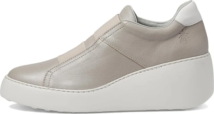 FLY LONDON DITO581FLY Women's Shoes Silver Borgogna : EU 41 (US Women's 10-10.5) M, Leather/Textile - Image 5