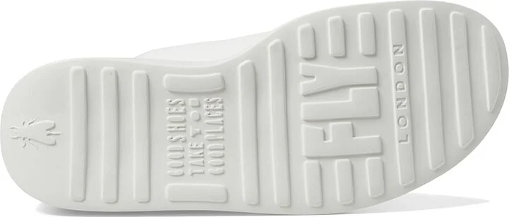 FLY LONDON DOLI042FLY Women's Shoes White Dublin : EU 38 (US Women's 7.5-8) M, Leather - Image 3