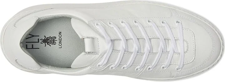 FLY LONDON DUFY671FLY Women's Flat Shoes White : EU 36 (US Women's 5.5-6) M, Leather - Image 2