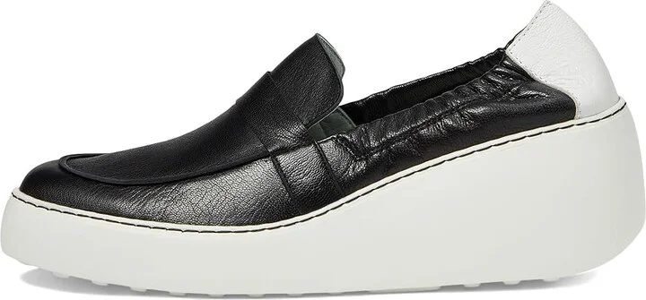 FLY LONDON DULI620FLY Women's Shoes Black/White Mousse : EU 36 (US Women's 5.5-6) M, Leather - Image 5