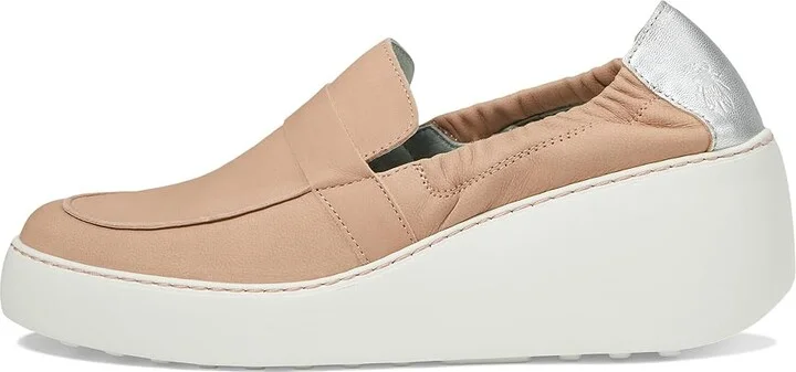 FLY LONDON DULI620FLY Women's Shoes Nude Pink/Silver Cupido/Idra : EU 36 (US Women's 5.5-6) M, Leather - Image 5