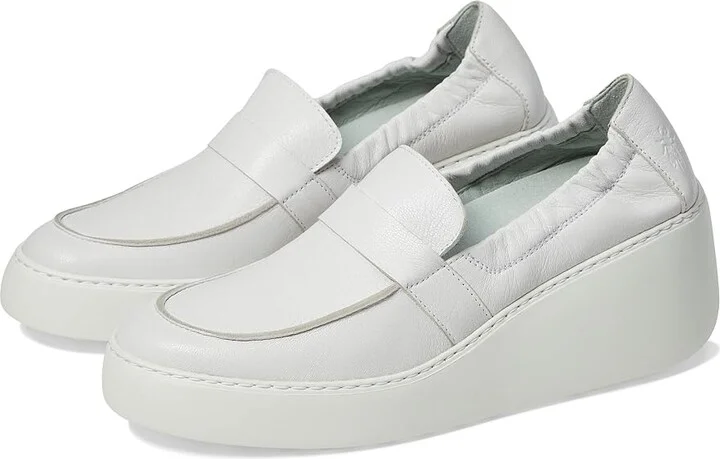 FLY LONDON DULI620FLY Women's Shoes White Mousse : EU 39 (US Women's 8-8.5) M, Leather