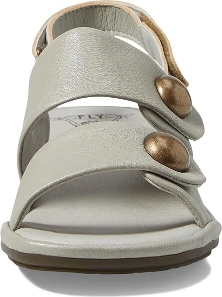 FLY LONDON EBLA489FLY Women's Shoes Silver Borgogna : EU 36 (US Women's 5.5-6) M, Leather - Image 2