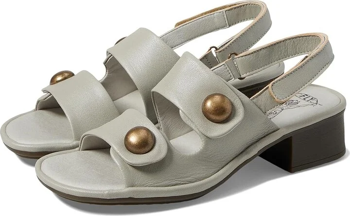 FLY LONDON EBLA489FLY Women's Shoes Silver Borgogna : EU 36 (US Women's 5.5-6) M, Leather